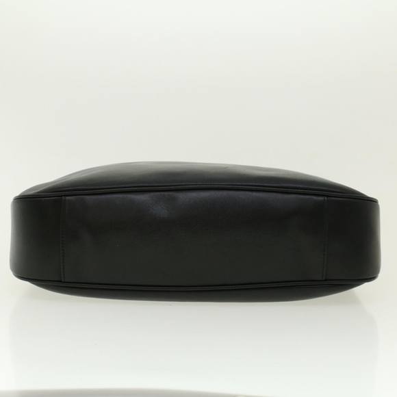 GUCCI Bamboo Hand Bag Leather 2way Black 001.2852.1577.0 Auth 41403 - Picture 5 of 16